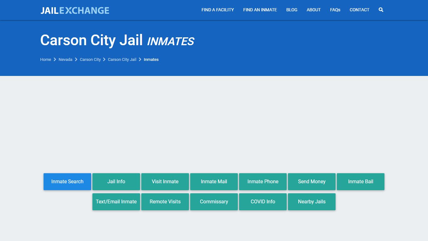 Carson City Jail Inmates | Arrests | Mugshots | NV